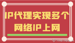 IP代理實現多個網絡IP上網