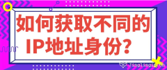 如何獲取不同的IP地址身份？