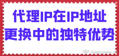 代理IP在IP地址更換中的獨特優(yōu)勢